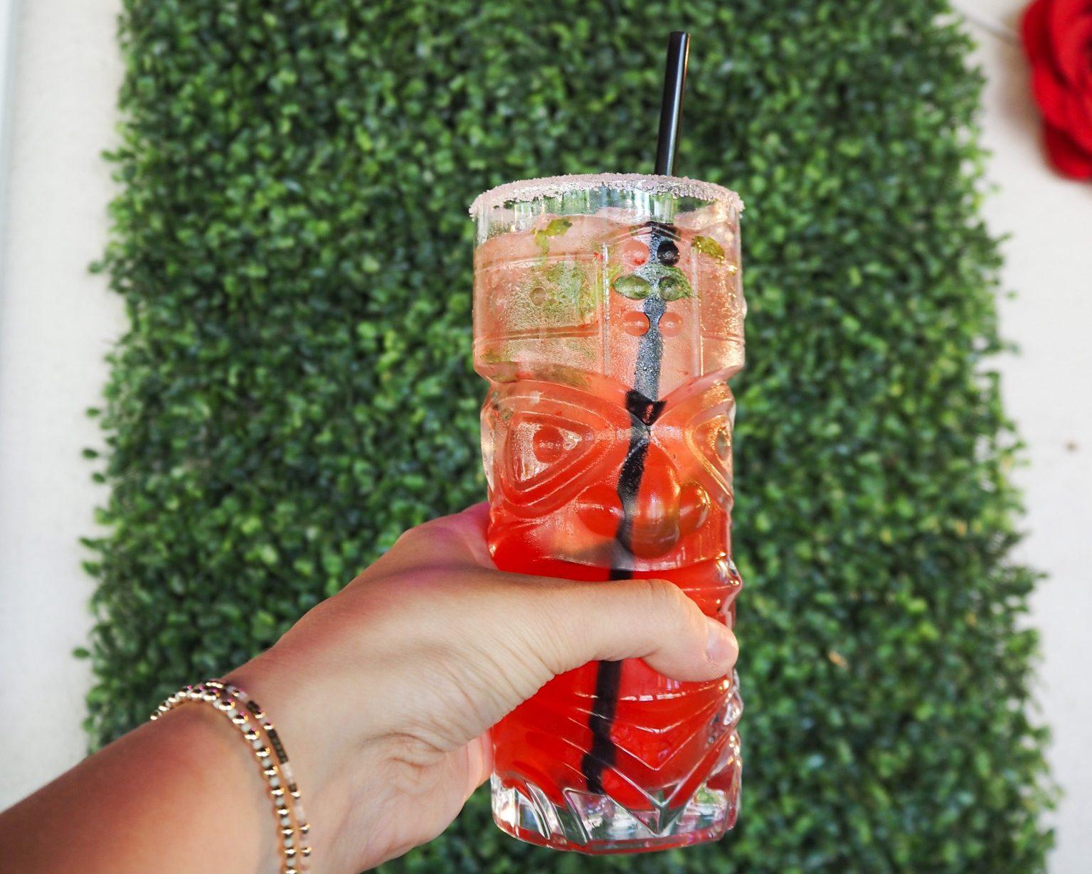 Blueberry Coconut Mojito